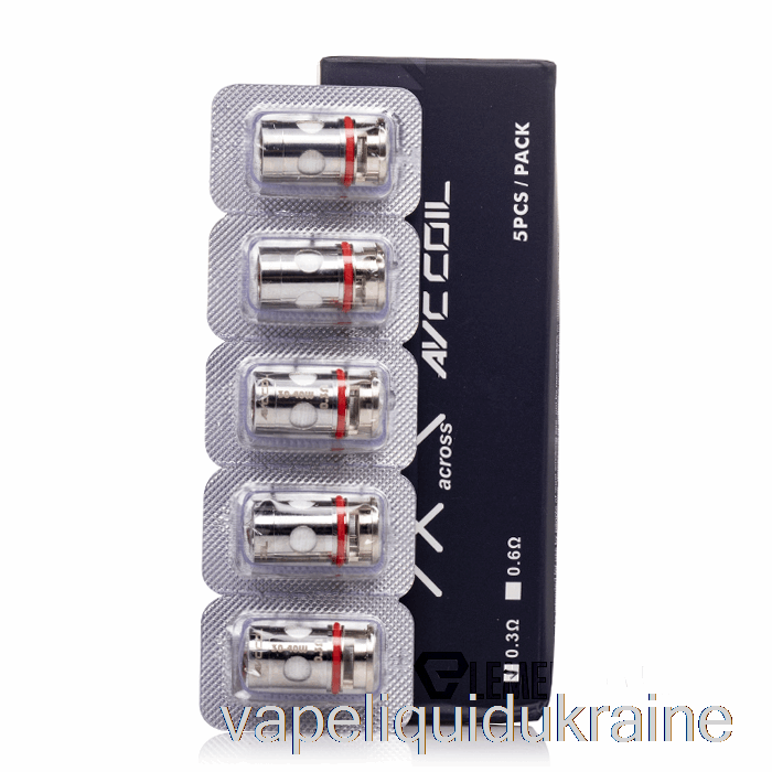 Vape Ukraine Across Vape AVC Replacement Coils 0.3ohm Mesh Coils